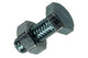 Mack 1017604 - boulon de robinet + écrou en acier galvanisé 15 pcs m6 x 16 mm | 10 pièces