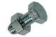 Mack 1017612 - boulon de robinet + écrou en acier galvanisé 7 pcs m8 x 20 mm | 10 pièces