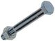 Mack 1017634 - boulon mécanique + écrou acier galvanisé 1 pièce m12 x 100 mm | 10 pièces