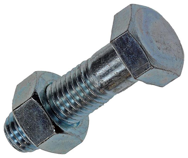 Mack 1017639 - boulon mécanique + écrou acier galvanisé 1 pièce m14 x 50 mm | 10 pièces