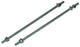 Mack 1017662 - embout fileté + rondelle + écrou plaqué. 2 pièces m6 x 200 mm | 10 pièces