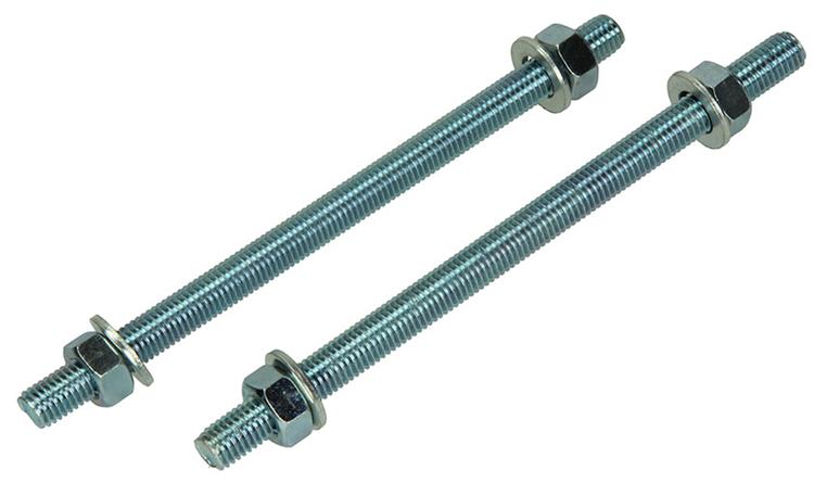 Mack 1017665 - embout fileté + rondelle + écrou plaqué. 2 pièces m12 x 200 mm | 5 pièces