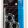 Mack 1017688 - contre-écrou hexagonal en acier galvanisé 6 pcs m10 | 10 pièces