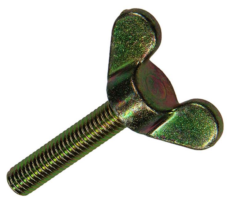 Mack 1017702 - vis à oreilles jaune galvanisé 3 pcs m6 x 30 mm | 10 pièces
