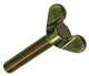 Mack 1017703 - vis à oreilles galvanisée jaune 2 pcs m8 x 40 mm | 10 pièces