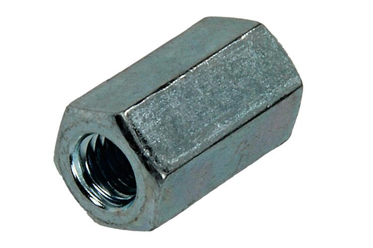 Mack 1017704 - écrou de connexion hexagonal galvanisé 3 pcs m6 | 10 pièces