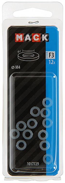 Mack 1017729 - rondelle nylon 12 pcs m4 | 10 pièces