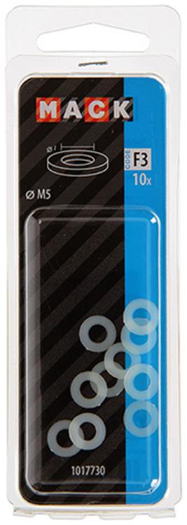 Mack 1017730 - rondelle nylon 10 pcs m5 | 10 pièces
