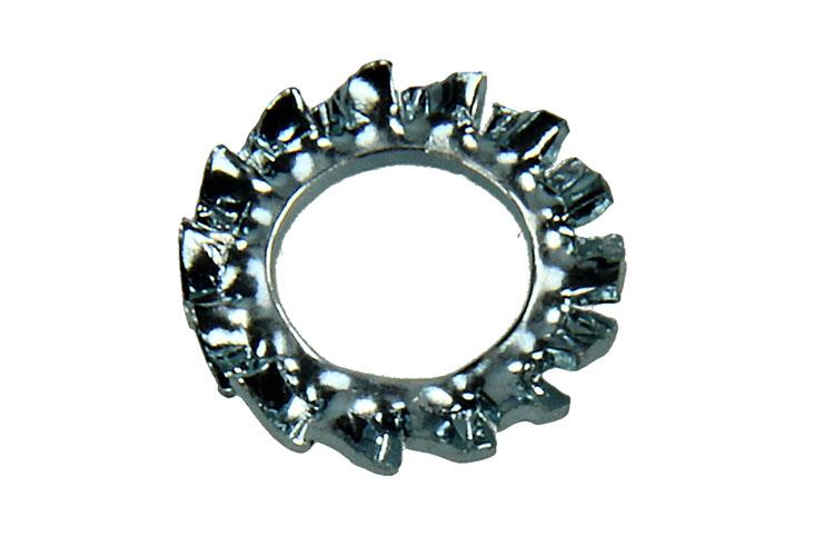Mack 1017750 - rondelle élastique dentée en acier galvanisé 15 pcs m8 | 10 pièces