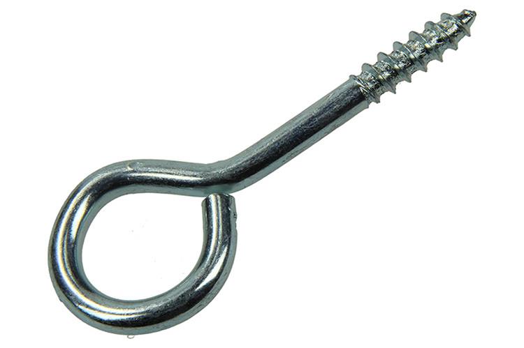 Mack 1017779 - oeil à vis en acier galvanisé 4 pcs 6,0 x 50 mm | 5 pièces