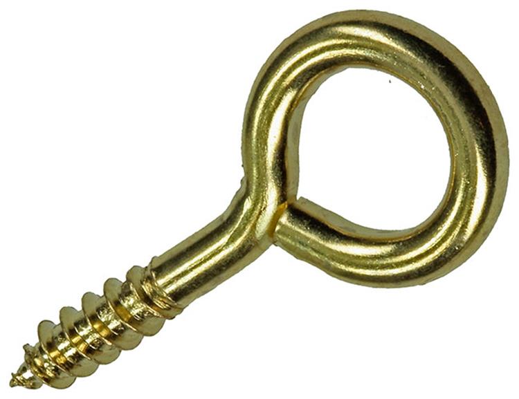 Mack 1019694 - oeil à vis en laiton 3 pcs 3,5 x 20mm | 10 pièces