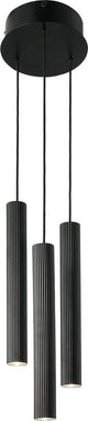 Nordlux vico-lampe suspendue-3-cocarde-gu10-noir