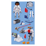 Playmobil space esa astronaute avec robot | avec Mars crawler, station d'analyse 3 échantillons de roches | exploration spatiale | ensemble de jouets de haute qualité | amusant pour les enfants à partir de 4 ans | 72014 - afbeelding 4