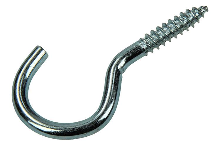 Mack 1017804 - crochet à vis acier galvanisé 3pcs 6,0 x 60 mm | 5 pièces