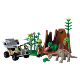 Playmobil | dinosaures | cachette des dinosaures | Explorateur de dinosaures avec quad, bébé t-rex et bébé brachiosaure | jouets pour enfants à partir de 4 ans | 72069 - afbeelding 2