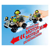 Playmobil | dinosaures | cachette des dinosaures | Explorateur de dinosaures avec quad, bébé t-rex et bébé brachiosaure | jouets pour enfants à partir de 4 ans | 72069 - afbeelding 5