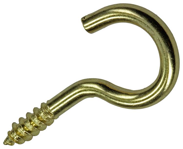 Mack 1019698 - crochet à vis en laiton 3 pcs 3,5 x 20mm | 10 pièces