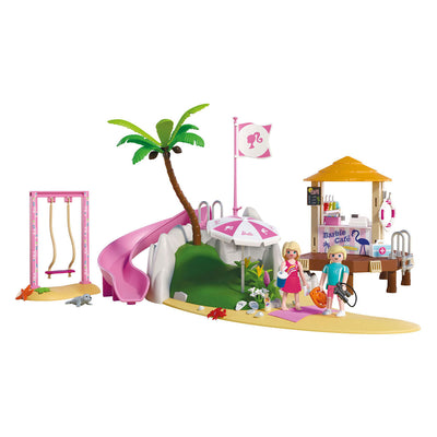 Playmobil – 72121 – coffret de jeu – Barbie Beach Café – 136 pièces