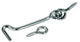 Mack 1017848 - crochet à vent en acier galvanisé 2 pcs 4,0 x 60 mm | 10 pièces