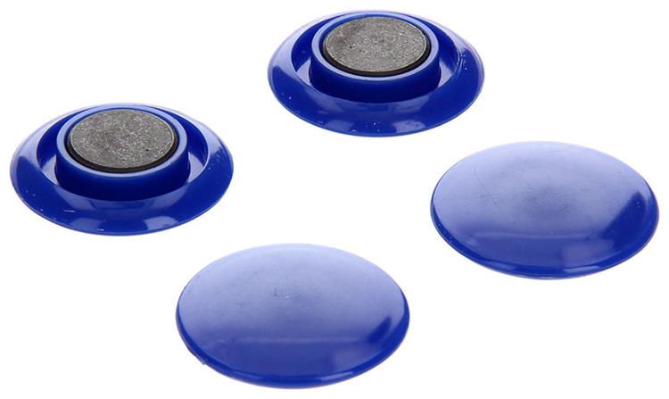 Mack 1003660 - plaque aimantée plastique bleu 4pcs 30 mm | 10 pièces