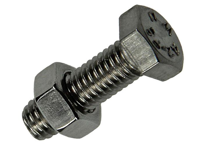 Mack 1019837 - boulon de robinet + écrou en acier inoxydable 7 pcs m5x16 | 10 pièces