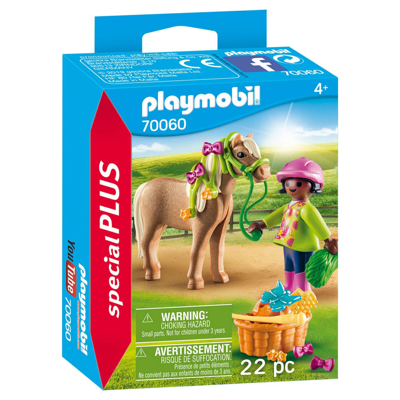 Playmobil 70060 Fille avec poney