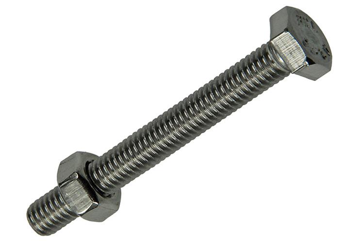 Mack 1019844 - boulon de robinet + écrou en acier inoxydable 3 pcs m6x50 | 10 pièces