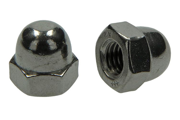 Mack 1019865 - écrou borgne hexagonal acier inoxydable a2 2 pcs m 10 | 10 pièces