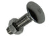 Mack 1019914 - boulon à bois + écrou inox 5 pcs m8 x 30 mm | 5 pièces
