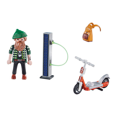 Playmobil Specials Hipster avec e-scooter 70873