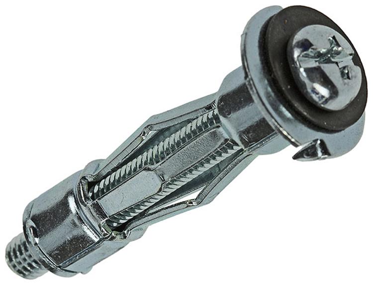 Mack 1017890 - chevilles pour mur creux en métal galvanisé 4 pcs 8 x37 mm | 10 pièces
