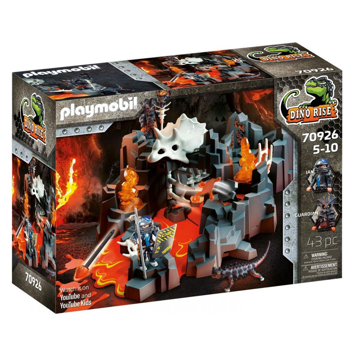 Playmobil Rise Guard du Lavabron 70926