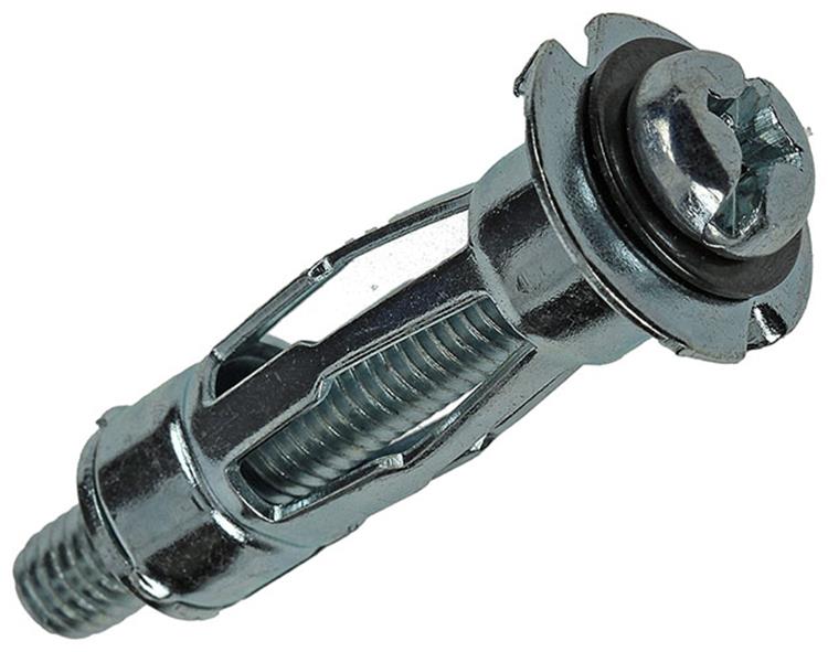 Mack 1017891 - chevilles pour mur creux en métal galvanisé 4 pcs 10 x 37 mm | 5 pièces