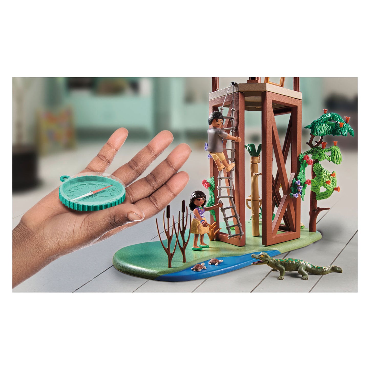 Station de recherche Playmobil Wiltopia avec Compass 71008