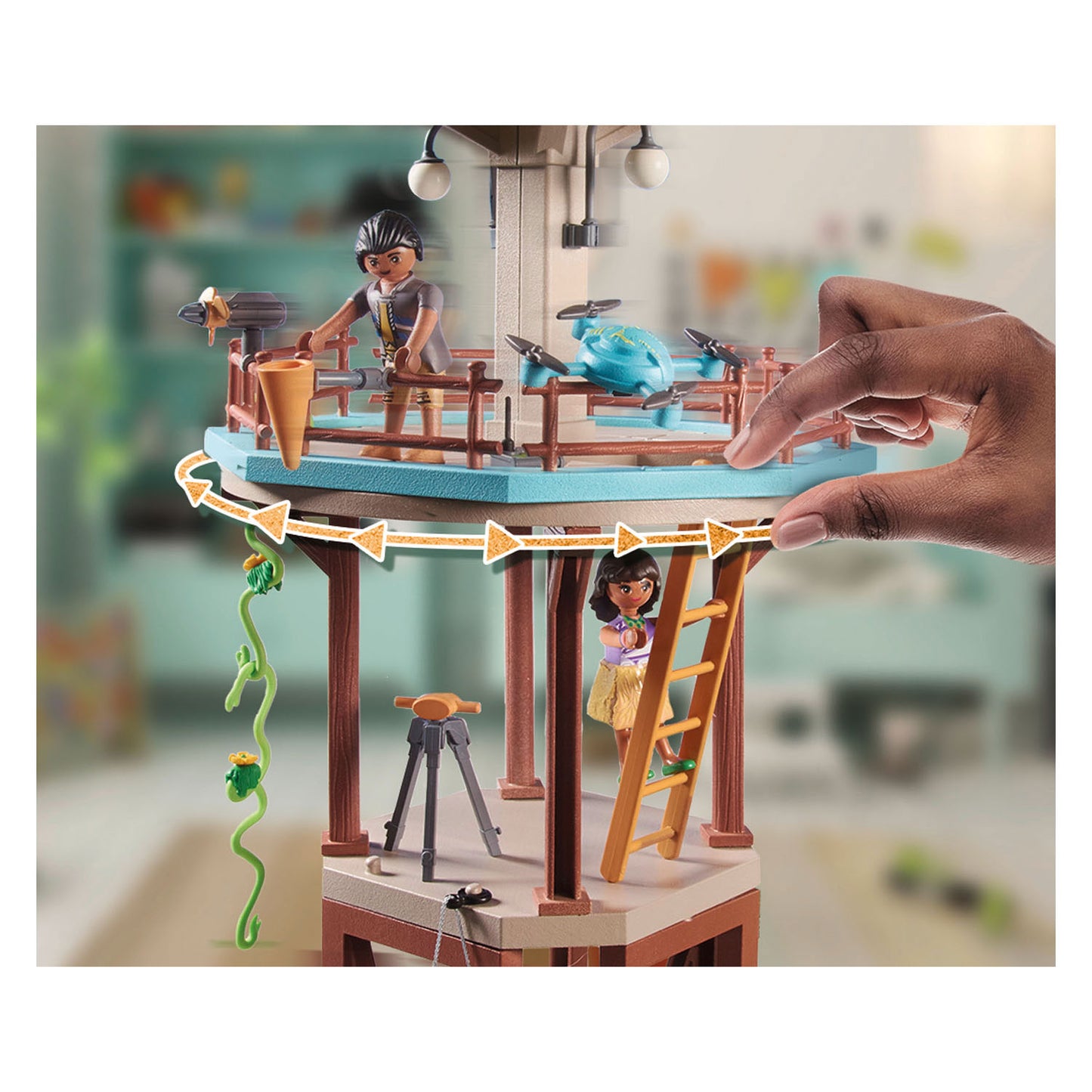 Station de recherche Playmobil Wiltopia avec Compass 71008