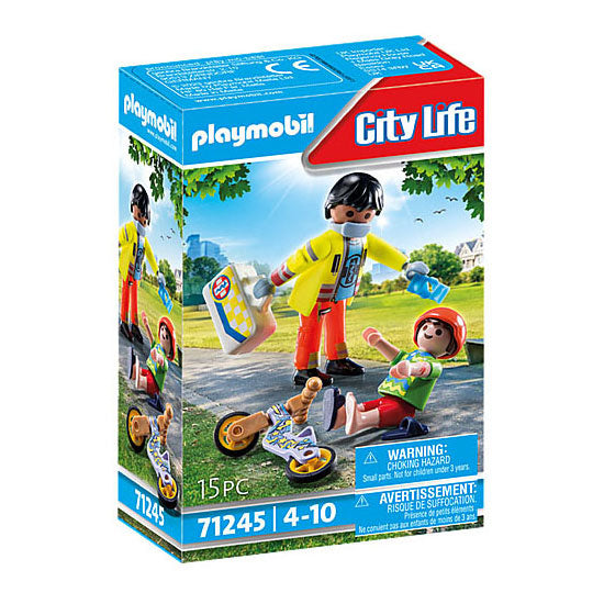 Playmobil City Life Nurse avec patient 71245