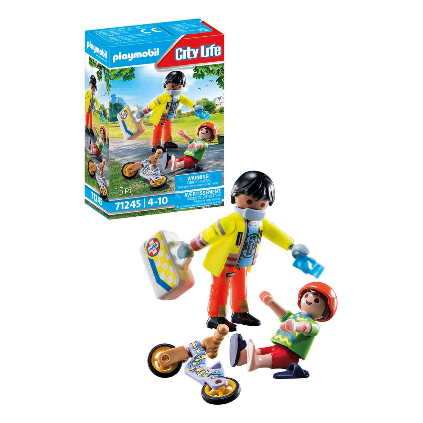 Playmobil City Life Nurse avec patient 71245