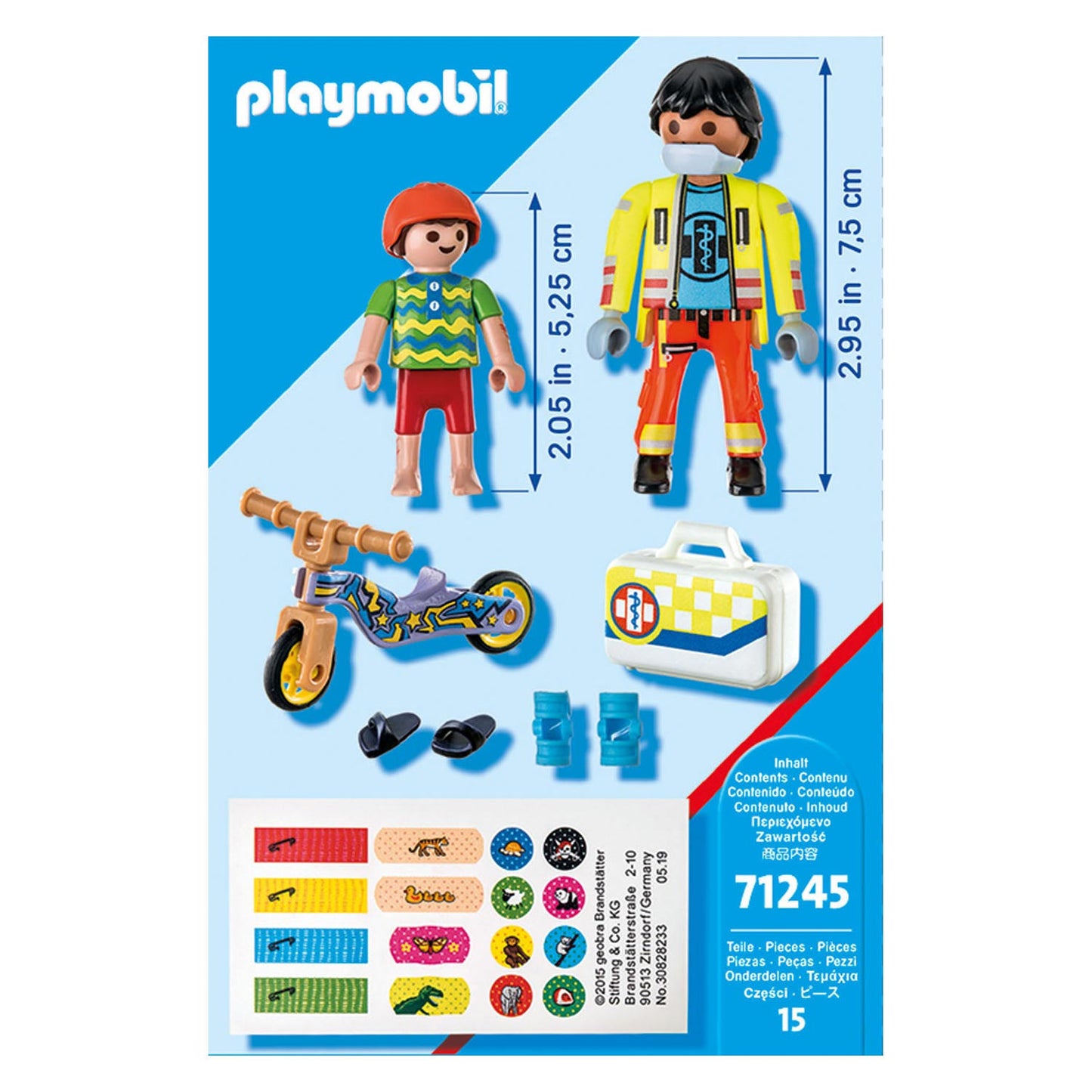 Playmobil City Life Nurse avec patient 71245