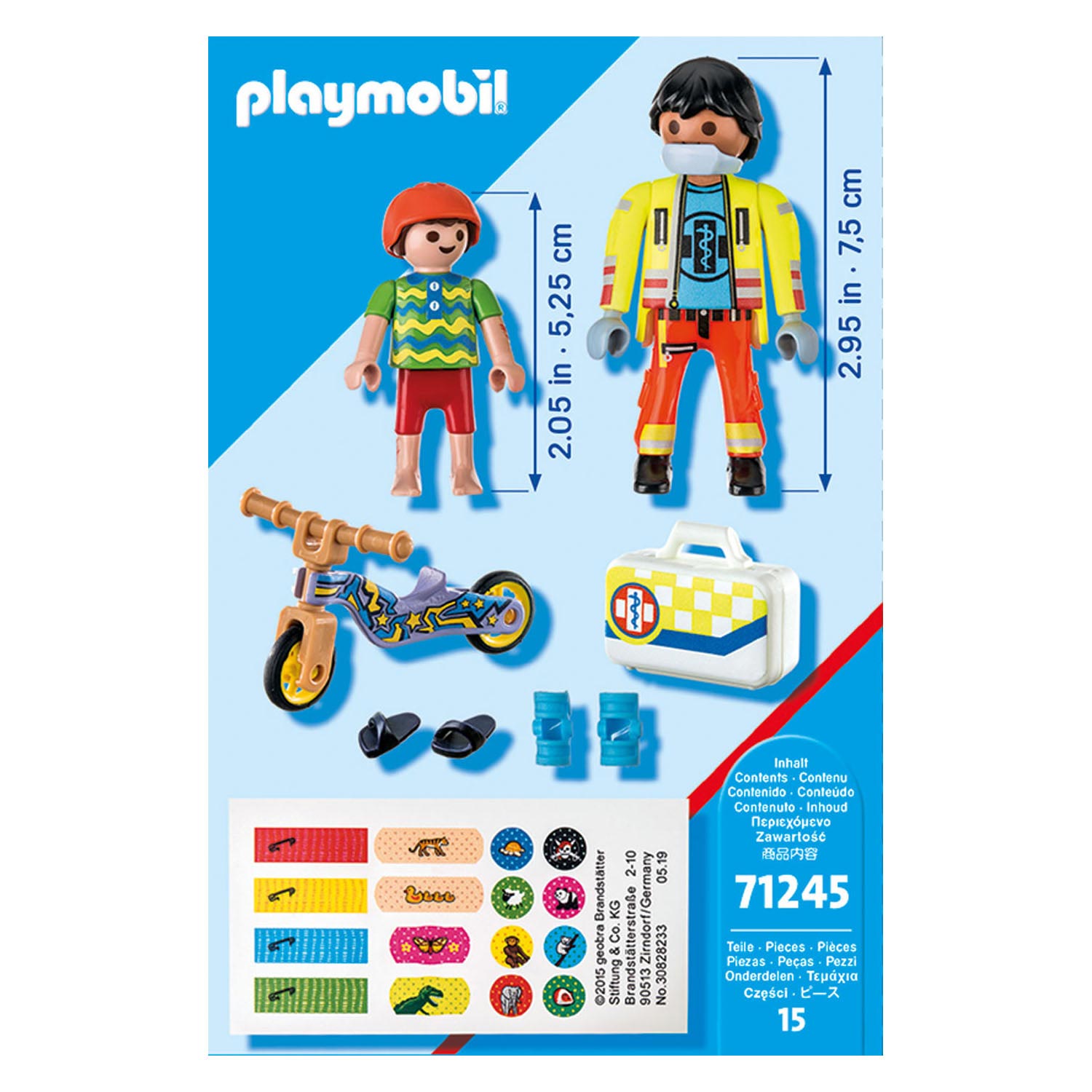 Playmobil City Life Nurse avec patient 71245
