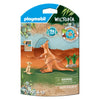 Playmobil wiltopia kangaroo avec welp 71290