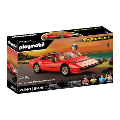 Playmobil célèbre Magnum, P.I. Ferrari 308 GTS Quattro