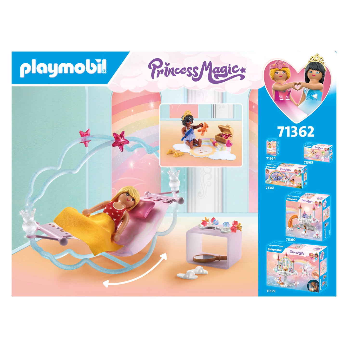 Playmobil Princess Pajamaparty dans les nuages ​​71362