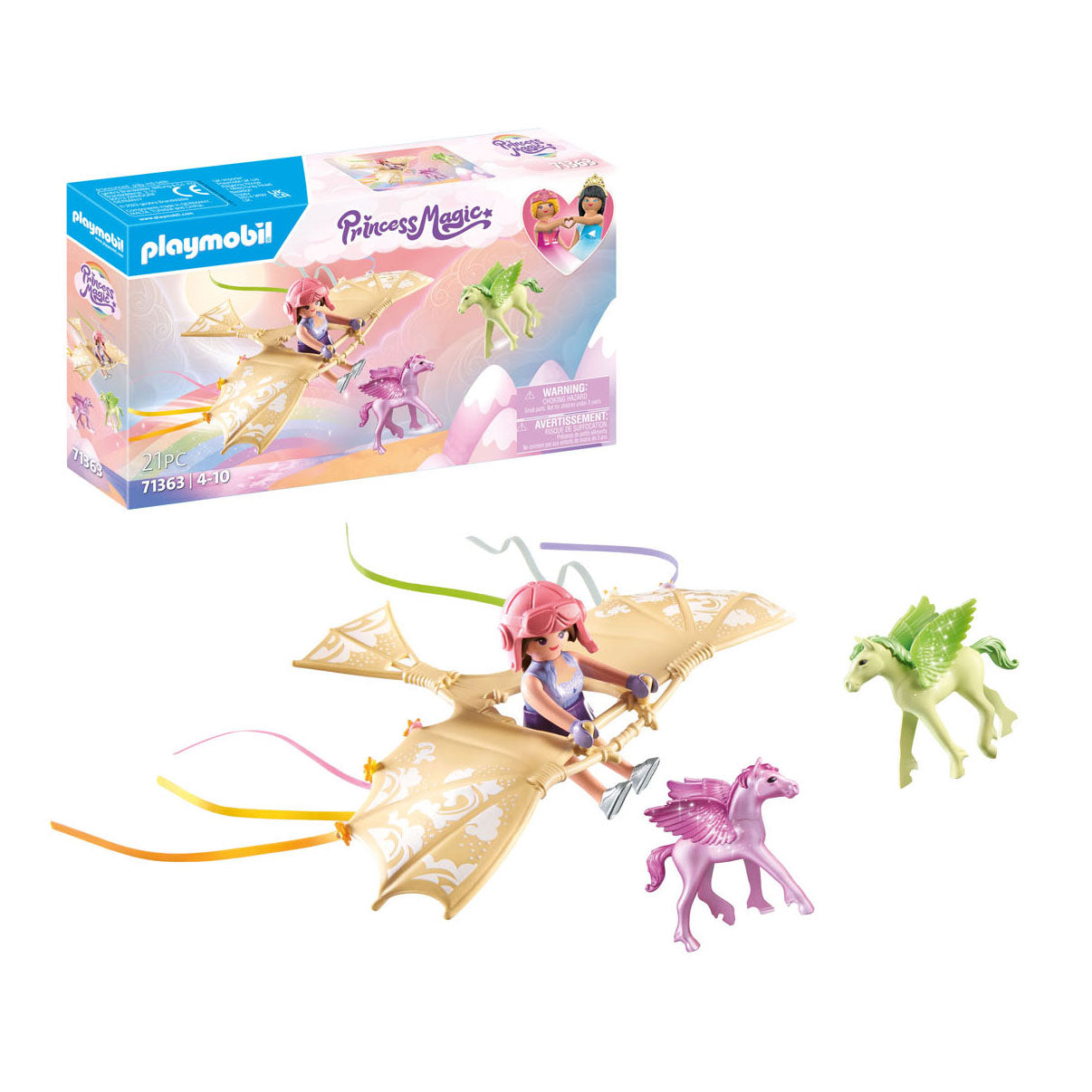 Playmobil Princess Sortage avec Pegasus-Veulens 71363