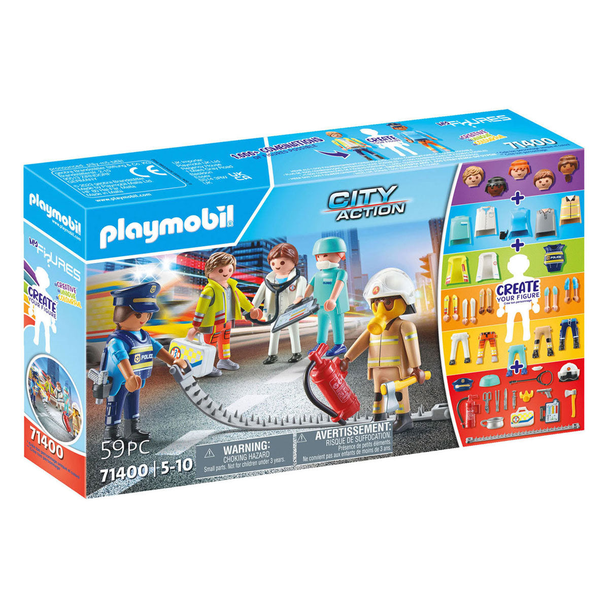 Playmobil City Action Mes chiffres: Rescue Mission 71400