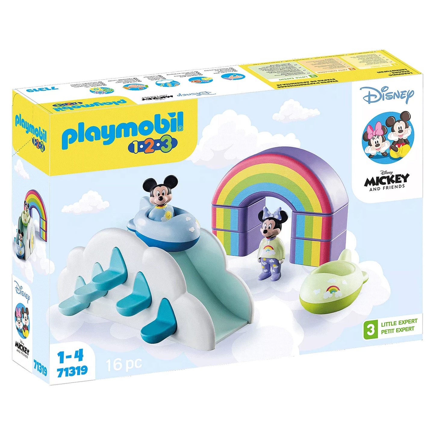 Playmobil 1.2.3. Mickey Mouse Wolkenhuis 71319