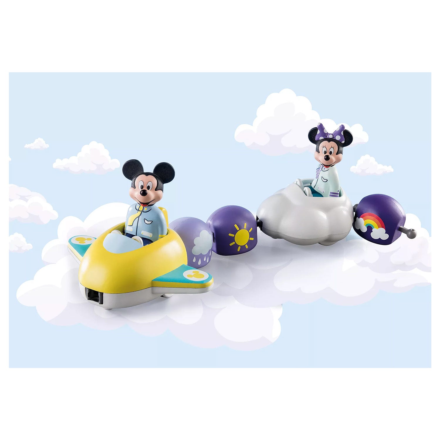 Playmobil 1.2.3. Mickey Mouse Wolktrein 71320
