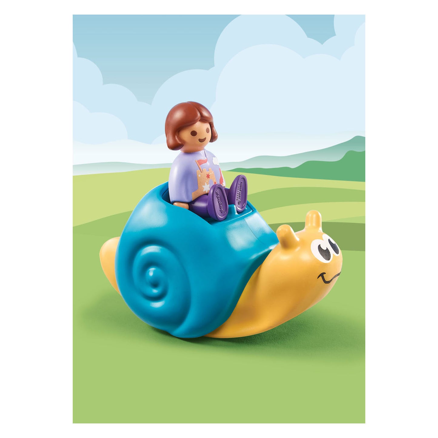 Playmobil 1.2.3. Escargot swing 71322