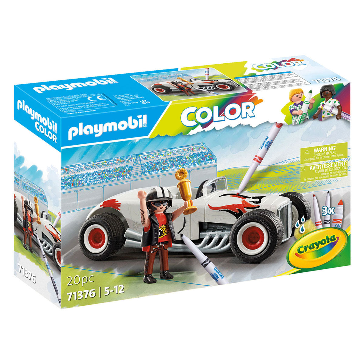 Playmobil Color Race Car 71376