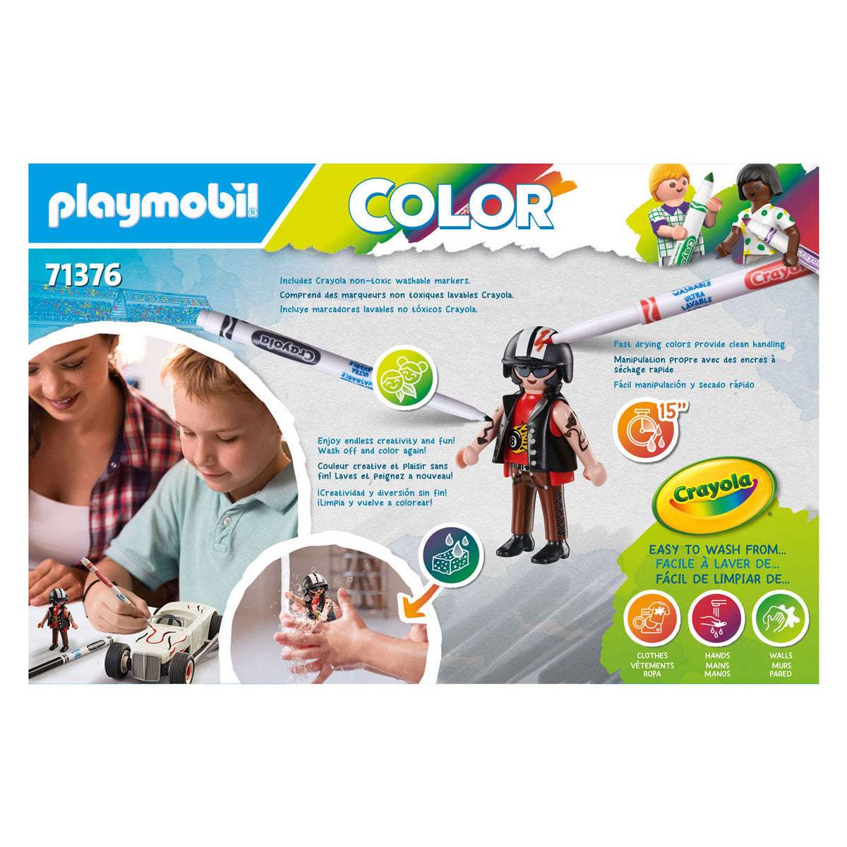 Playmobil Color Race Car 71376