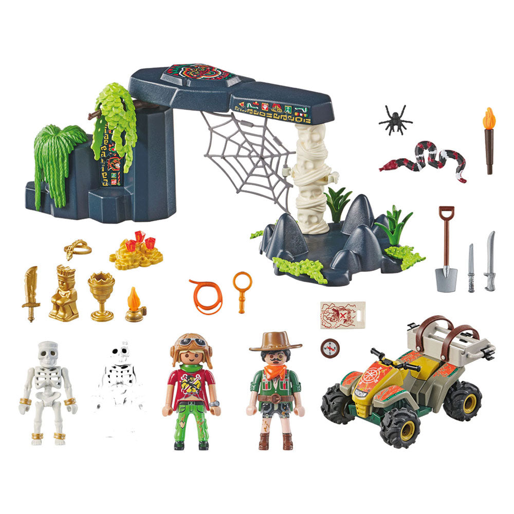 Playmobil Sports Action Treasure partage dans la jungle